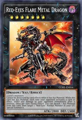 Red-Eyes Flare Metal Dragon - RA01-EN038 - Quarter Century Secret Rare - 1st Edition